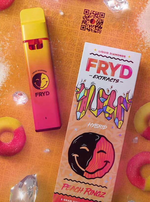 Peach Ringz Fryd Carts